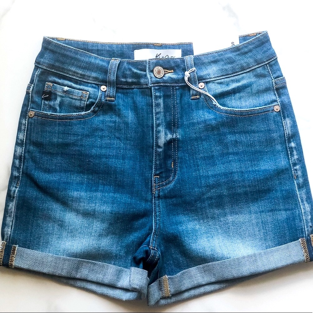 NEW! Kancan denim high rise shorts NWT - Picture 13 of 16